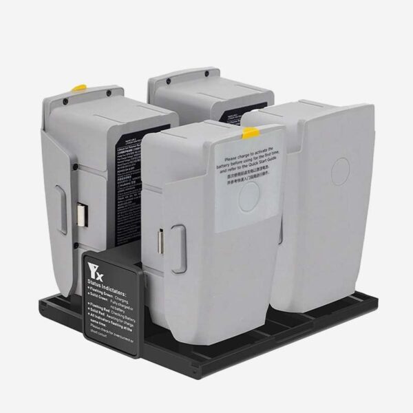 Compact and Portable DJI Air 2 / Air 2S Charging Hub for Drone Batteries