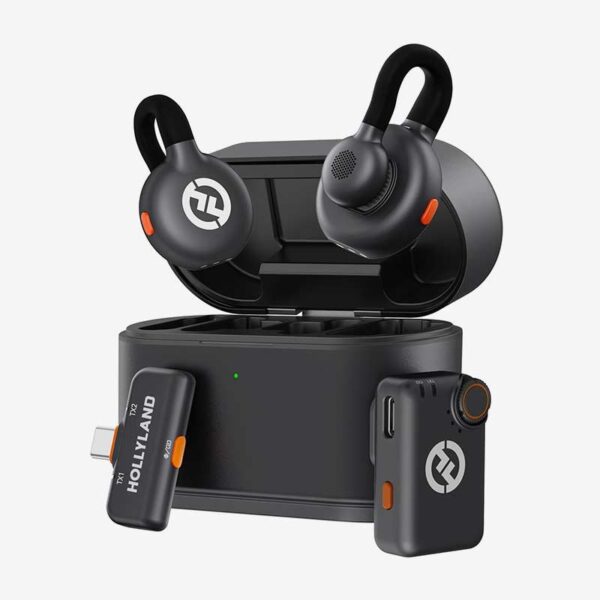 Compact Hollyland LARK M2S Mini Combo Wireless Mic with warranty